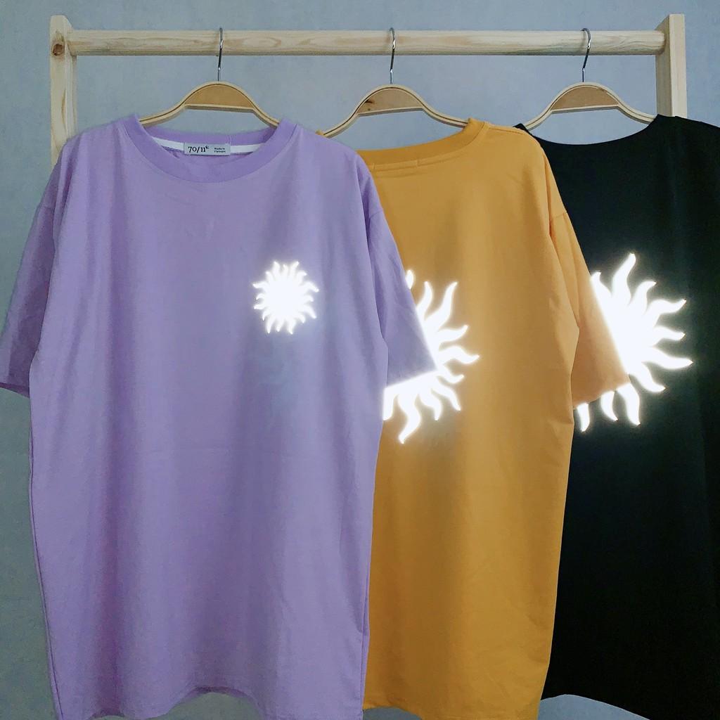 Áo Thun Phản Quang Unisex - Mặt trời
