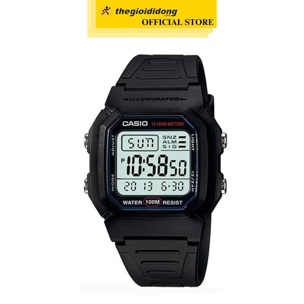 Đồng hồ Nam Casio W-800H-1AVDF - Hàng Chính Hãng