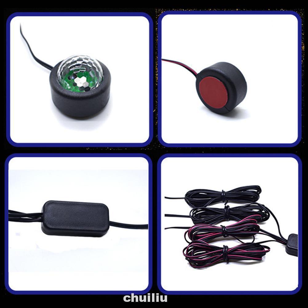 Đèn Chiếu Sao Nhiều Màu 1.5w Cho Xe Hơi