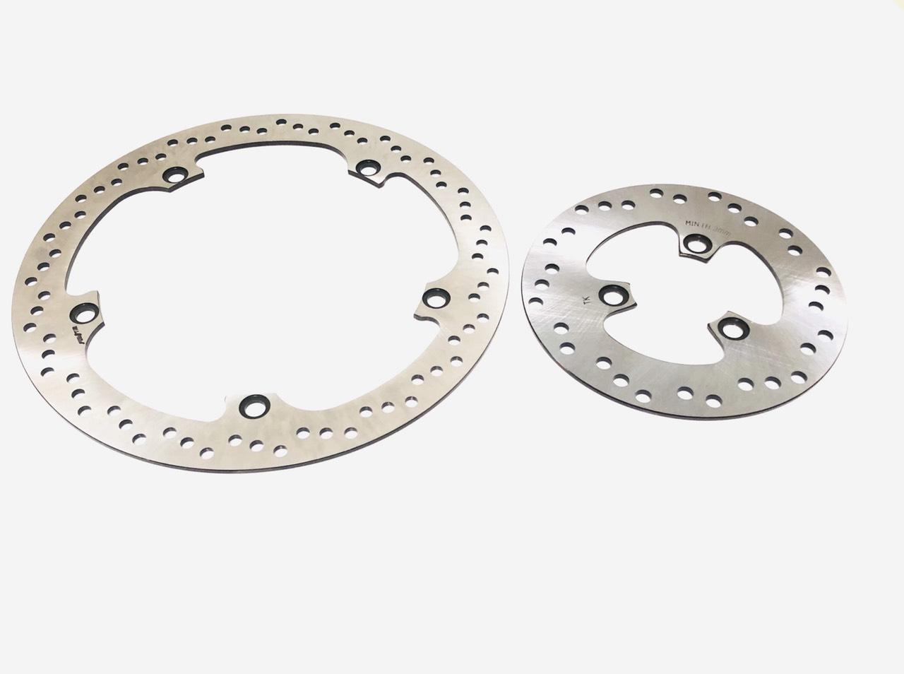 Cặp đĩa thắng trước sau xe raider fi
