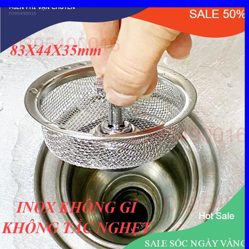 Lưới Lọc Rác Bồn Rửa Bằng Thép INOX Không Gỉ chịu lực tốt chống tắc nghẹt Tiện Dụng Cho Nhà Bếp, siêu thoát nước...