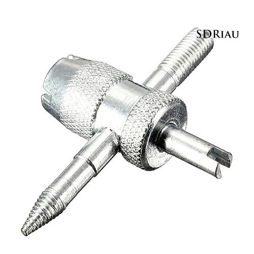 Bộ Dụng Cụ Sửa Chữa Van Xe 4 Đầu Kèm 4 Lõi Van Chuyên Dụng