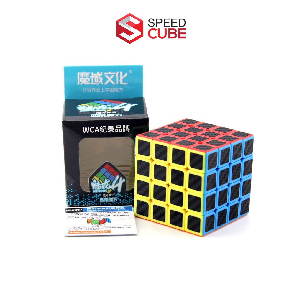 Rubik 4x4 Carbon MoYu MeiLong MFJS Rubic 4 Tầng