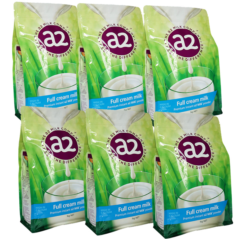 Combo 6 kg Sữa tăng chiều cao A2 full cream high in calcium phát triển xương, răng ở trẻ, chống loãng xương ở người lớn, tăng sức khỏe - OZ Slim Store