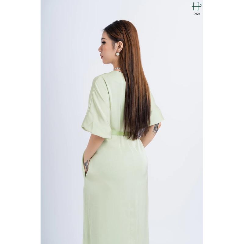 Đầm lụa form rộng suông -D20