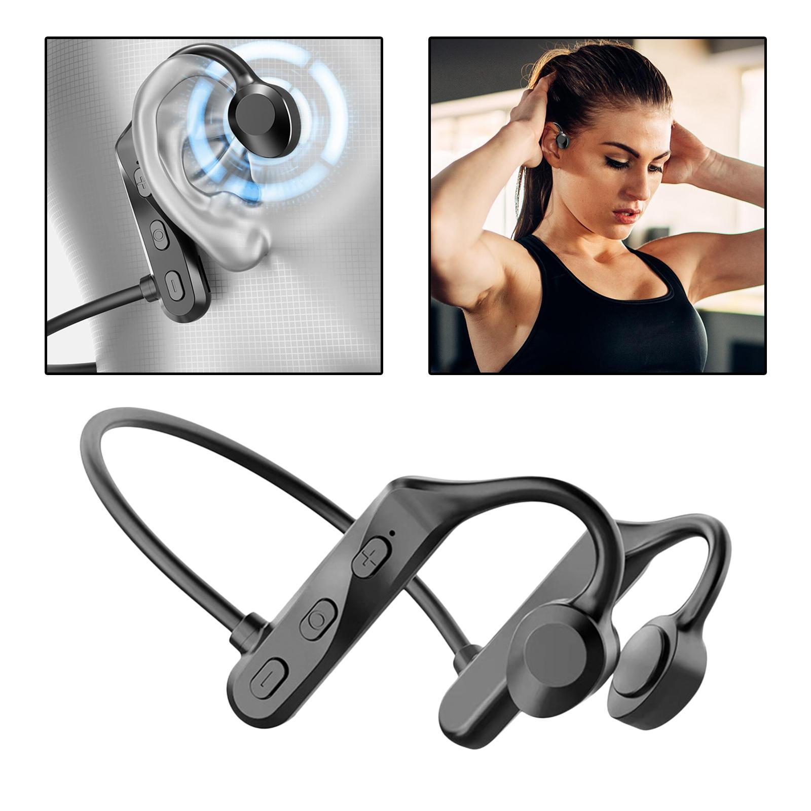 Bone Conduction Headphones Waterproof Driving Bluetooth Headset