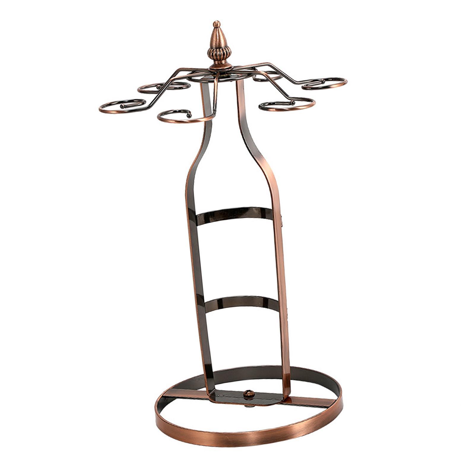 2 in 1  Rack Iron Freestanding  Bottle Stand Wedding Banquet
