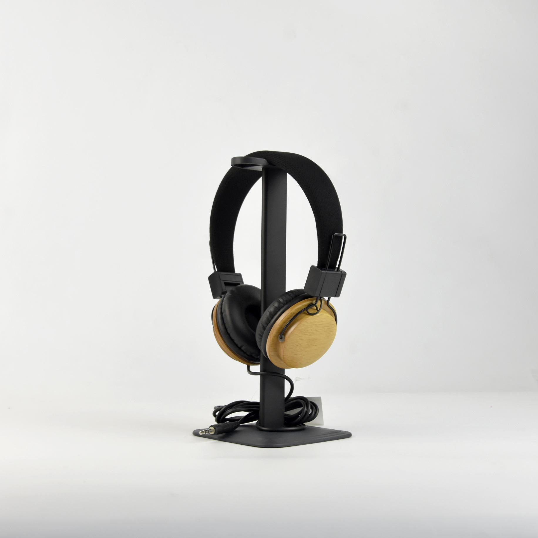 Ưu đãi đặc biệt cho người nước ngoài yêu thích tai nghe MP3 bằng gỗ phong cách cổ điển tai nghe âm thanh nổi bằng gỗ nguyên khối cổ điển