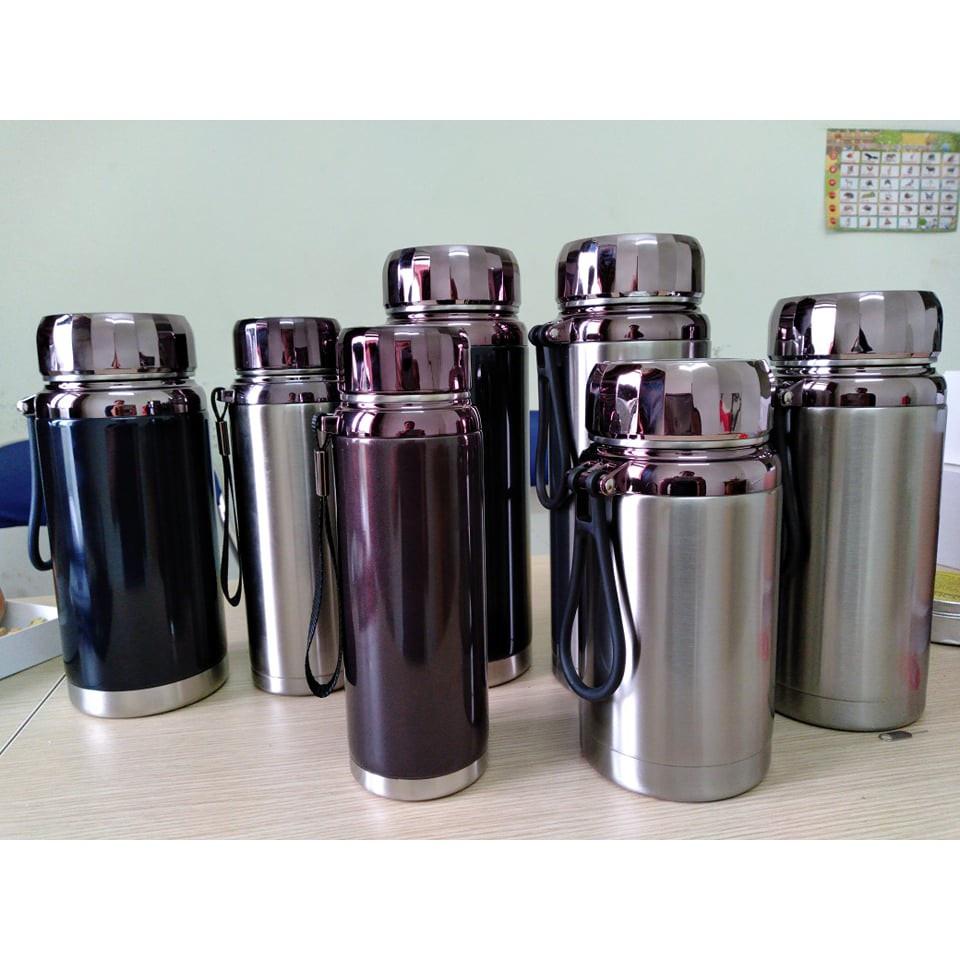 Bình giữ nhiệt 1500ml lõi inox 304 không gỉ nắp titan sang trọng giữ nhiệt 6-8h tiện lợi - T2K Shop