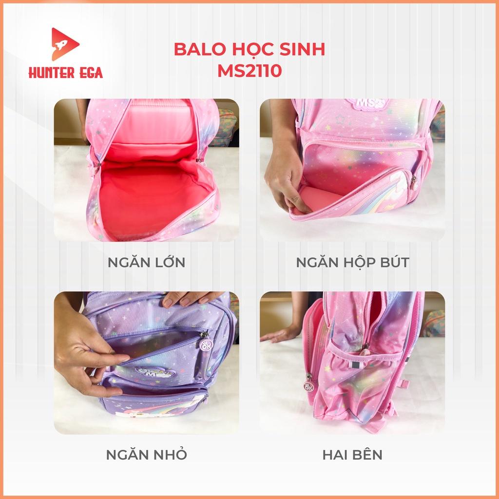 BALO HÌNH CẦU VỒNG DỄ THƯƠNG PHONG CÁCH HÀN QUỐC CHO HỌC SINH CẤP 1, CẤP 2 MÃ MS 2110