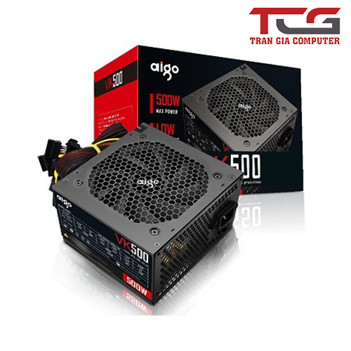 Nguồn máy tính AIGO VK550 – 500W (Màu Đen) Hàng Chính Hãng