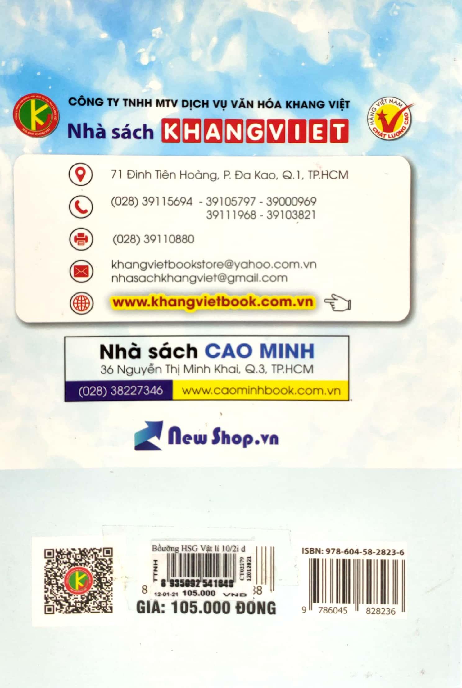 Bồi Dưỡng Học Sinh Giỏi Vật Lí Lớp 10 - Tập 2
