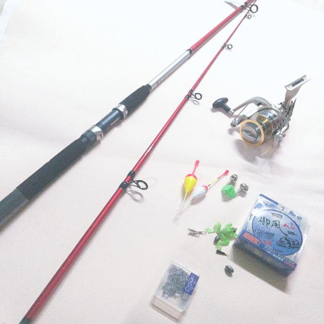 Bộ cần cẩu máy 2 khúc Shimano 2m7 rỗng kèm máy và phụ kiện Siêu rẻ, siêu đẹp, siêu chất lượng