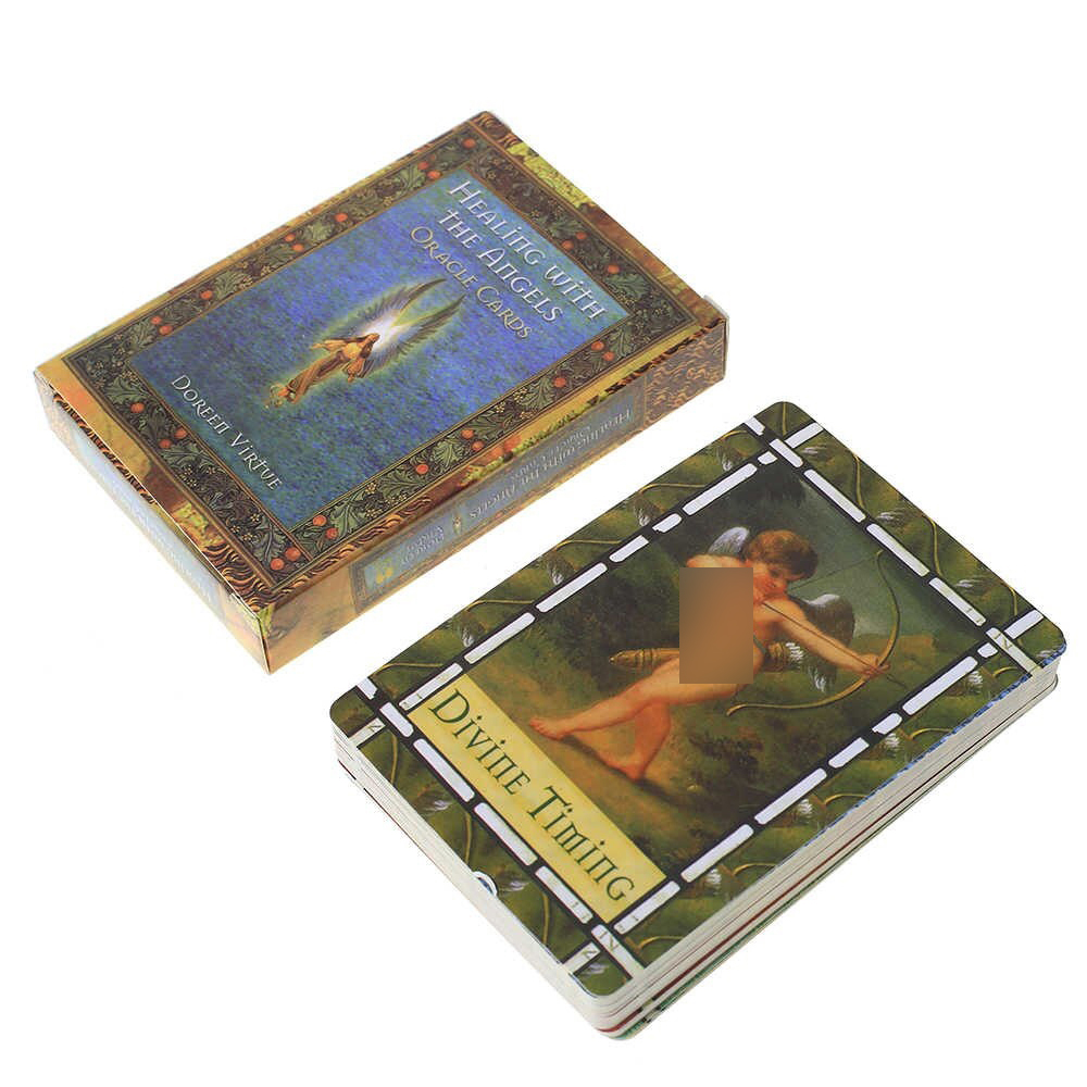 Bài Oracle Healing With The Angels 44 Lá Bài Đá Thanh Tẩy