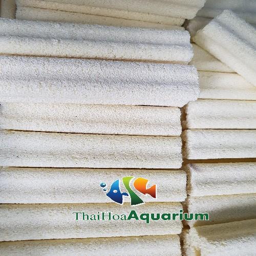 Thanh sứ lọc hoa mai vàng, muối tiêu cho bể cá, hồ koi