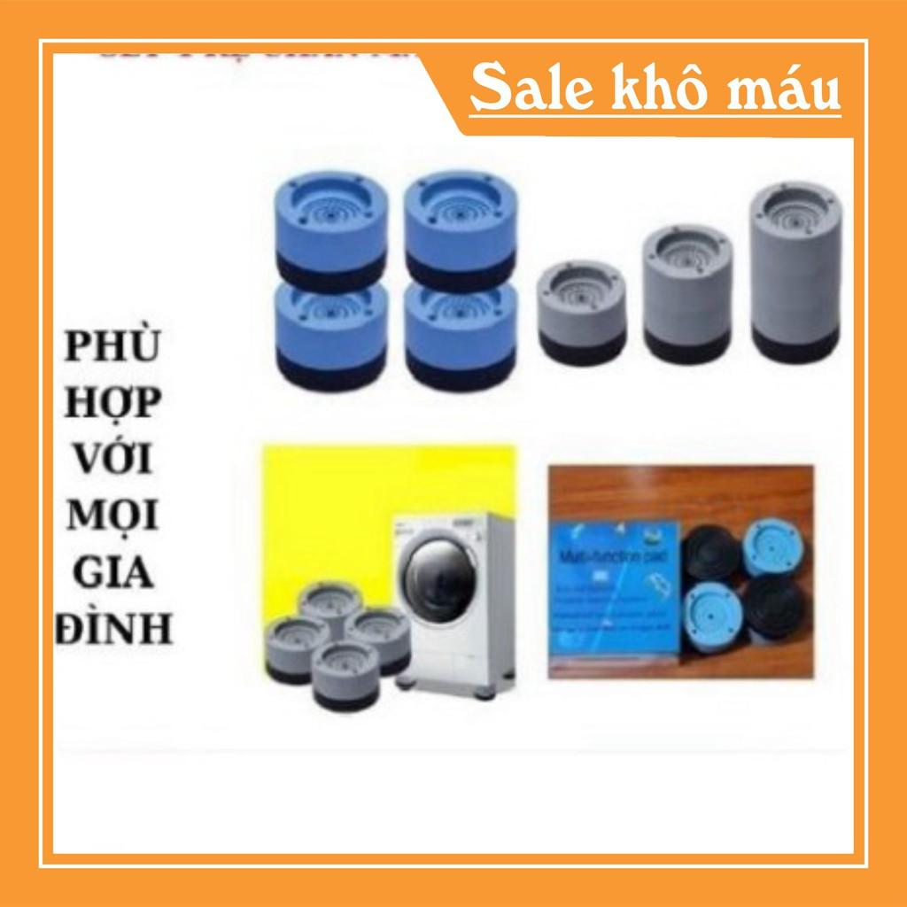 ĐẾ LÓT CHÂN MÁY GIẶT SET 4 CHIẾC CHỐNG RUNG LẮC