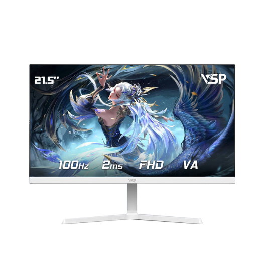 Màn Hình VSP V2204HF100 22 inch ( FHD/VA/100Hz/2ms ) - Đen/Trắng - Hàng Chính Hãng