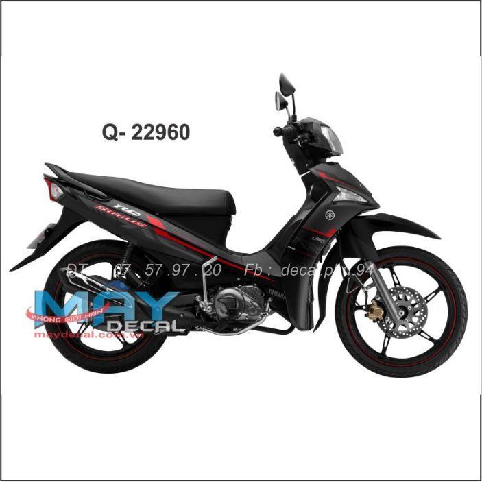 Tem Sirius Fi Đỏ đen Giả Zin
