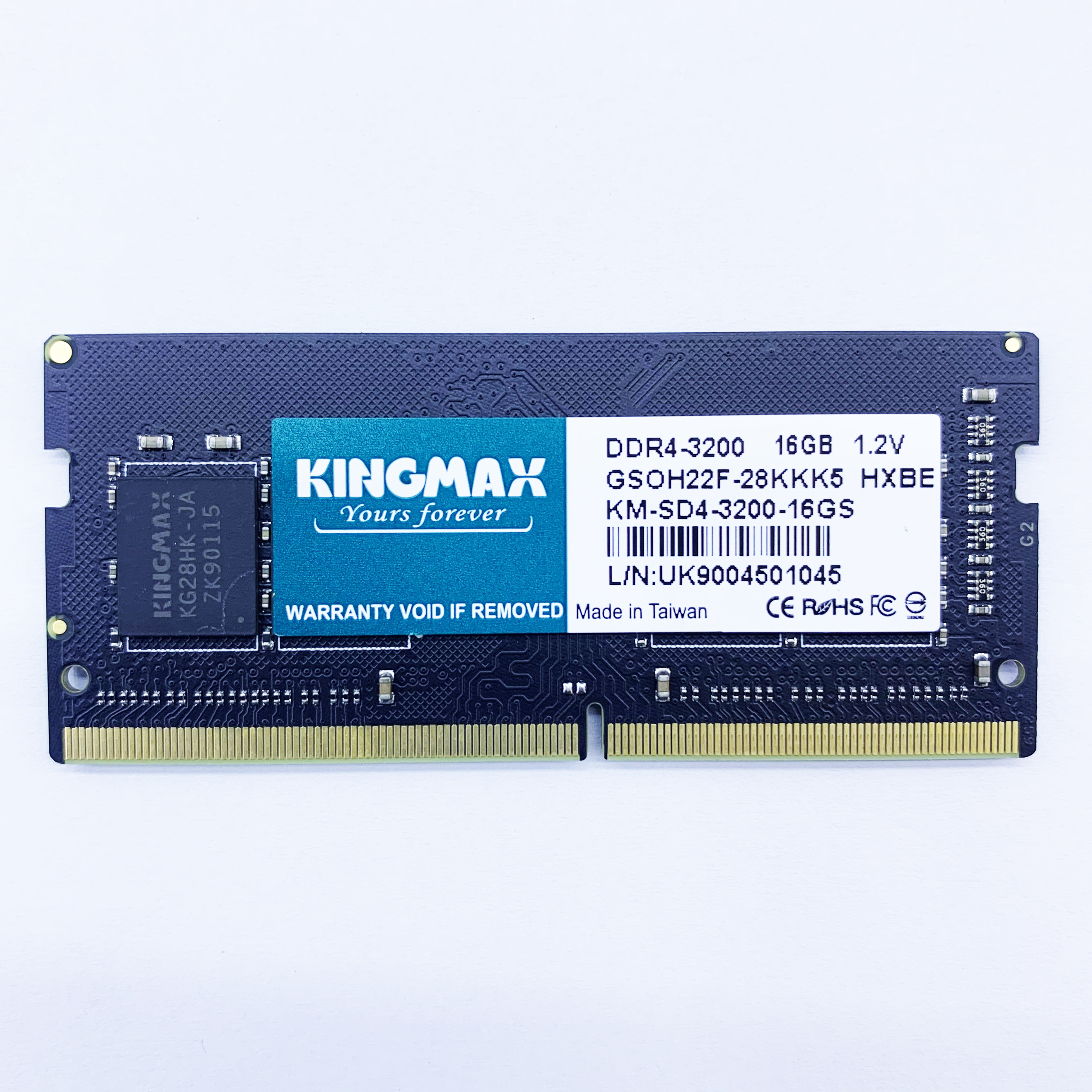 Ram Laptop Kingmax 16GB DDR4 3200MHz - Hàng Chính Hãng