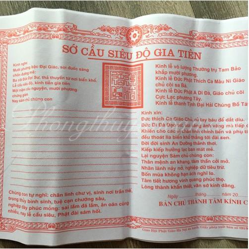 SỚ cúng trên 35 loại sớ-chữ quốc ngữgồm Vỏ