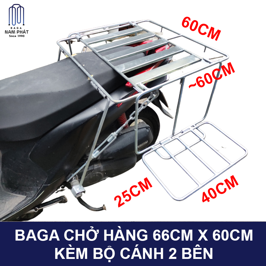 Baga chở hàng Rộng Kèm Bộ Cánh Nam Phát