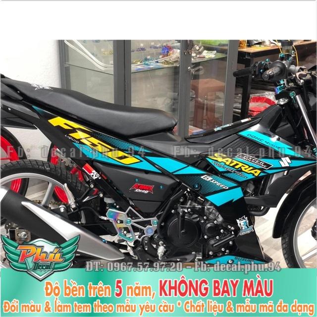 Tem rời Satria Xanh Lục Bảo