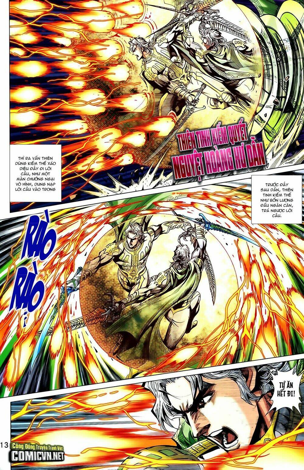 thần binh vấn thiên chapter 35 13