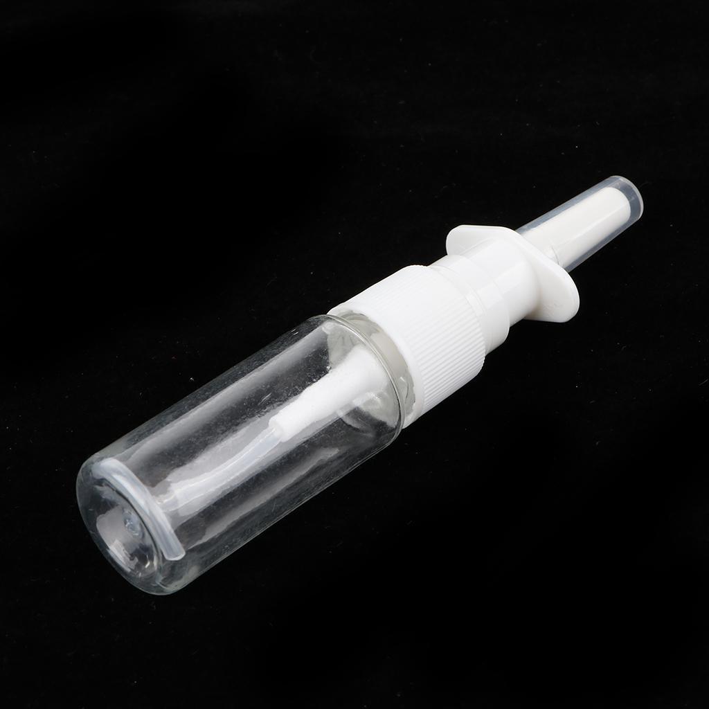 40 Pieces Empty Pump Nose 15ml 30ml Nasal Spray Bottles Perfumes Travel