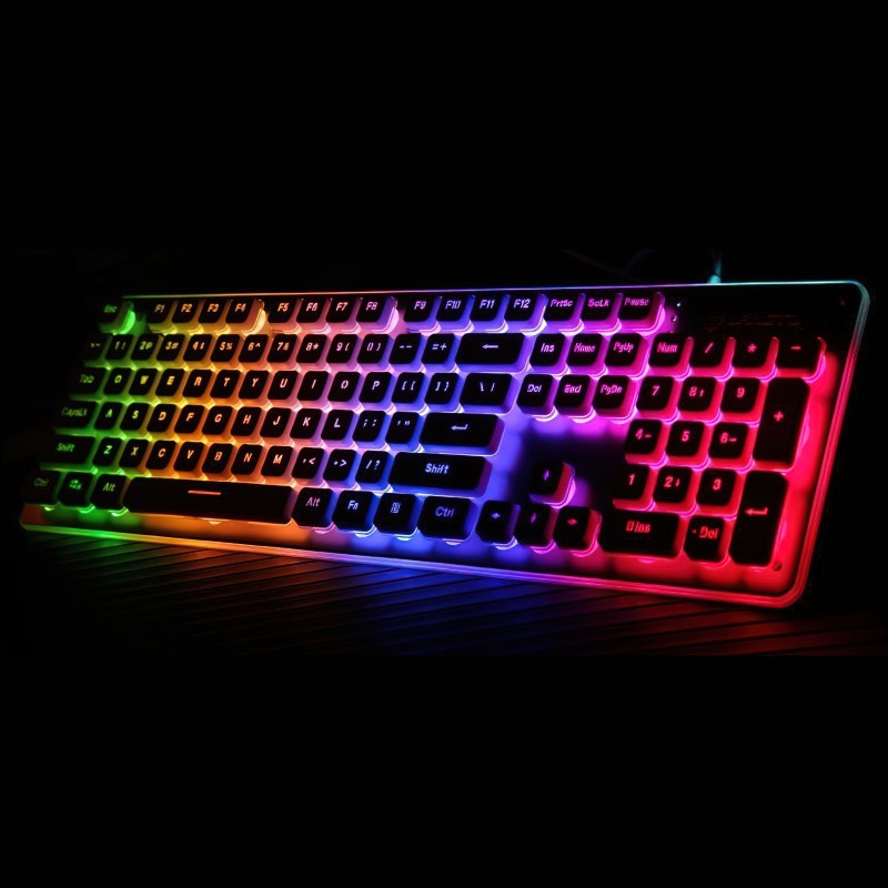 Bàn Phím LED LANGTU L1 Led Mix color cho máy tính - hàng nhập khẩu