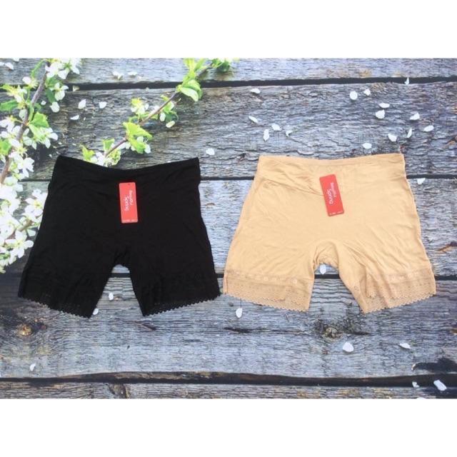 Quần đùi váy cạp chéo đẹp chất cotton mặc thoải mái