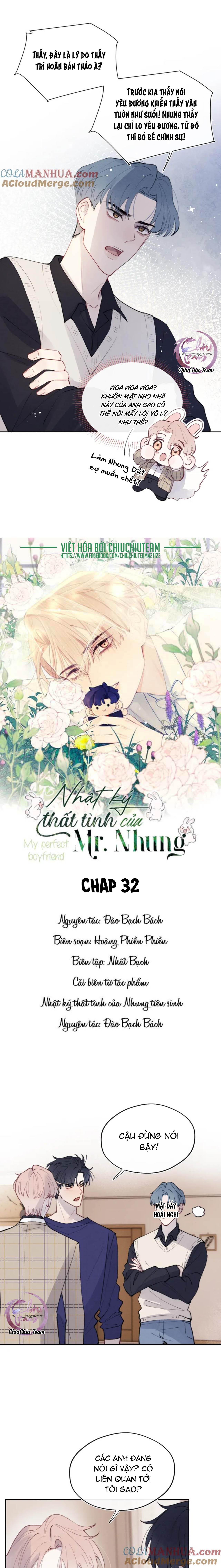 nhật ký thất tình của mr.nhung chapter 32 1