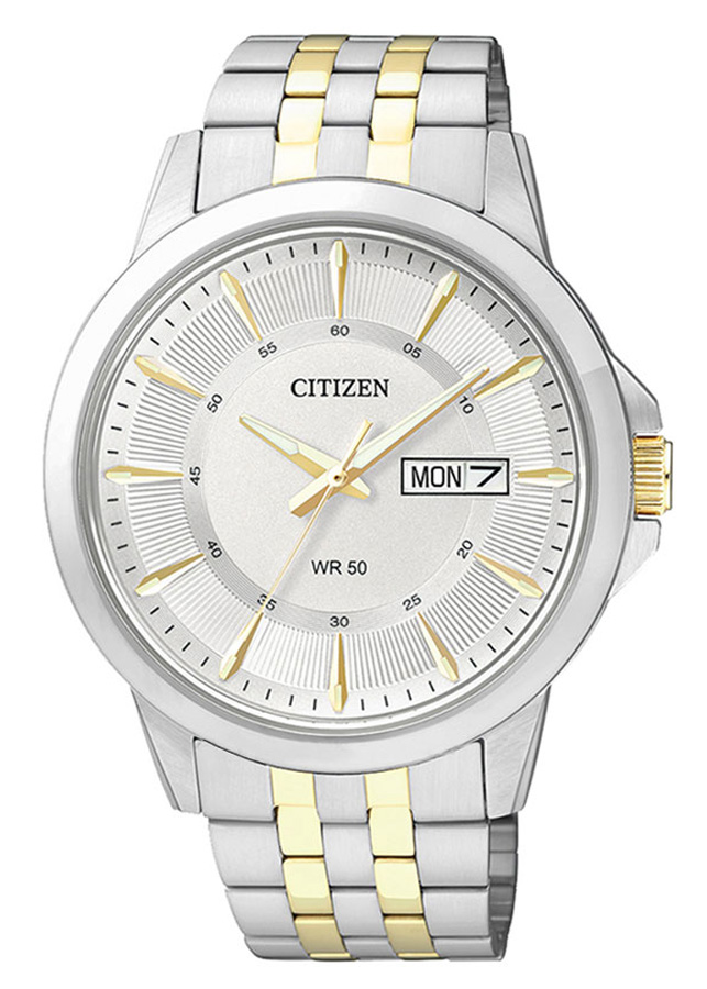 Đồng Hồ Nam Citizen Dây Thép Không Gỉ BF2018-52A - Mặt Trắng