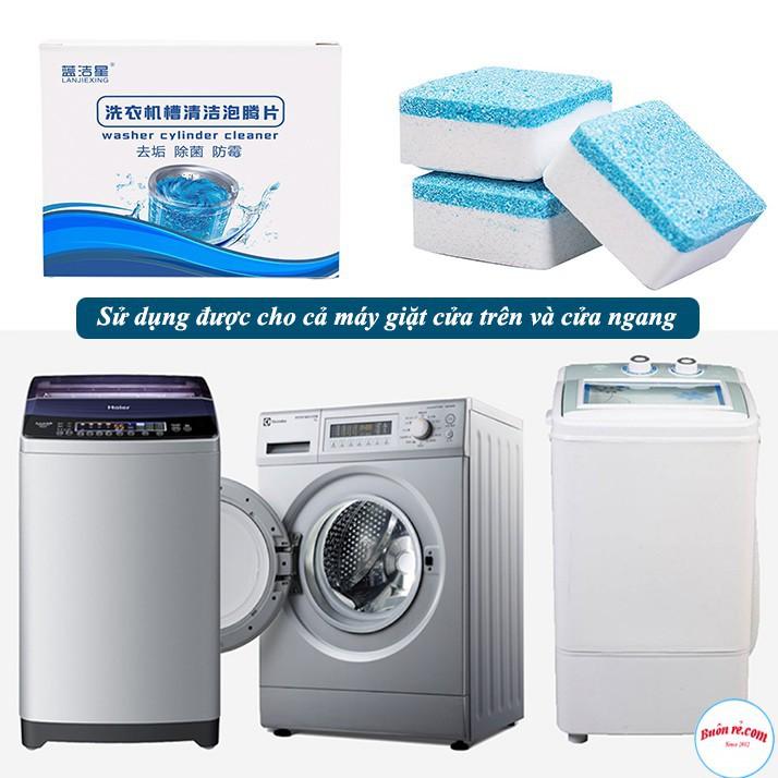 Combo 5 Hộp 12 Viên Tẩy Lồng Máy Giặt Diệt Khuẩn Tốt- br00211