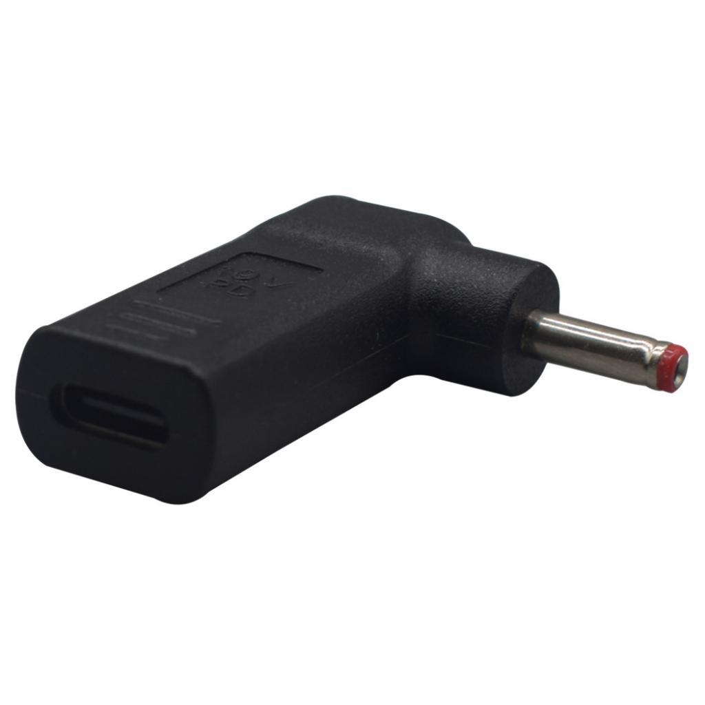Portable Laptop Female to 3.5*1.35mm Male Port Power Adapter Charger