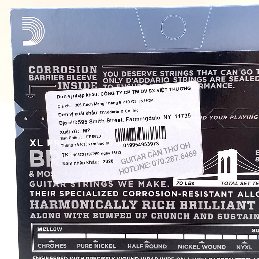 - Dây đàn Guitar điện D'addario EPS510 - EPS520 - CHÍNH HÃNG USA