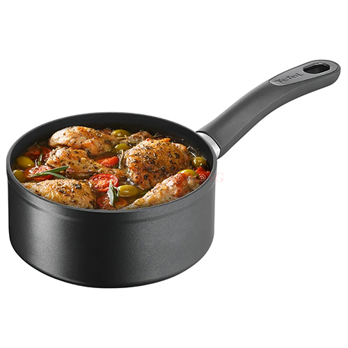Nồi cán dài/quánh chống dính Inox Tefal Flavor Force 16cm x 1.3L E2772274 - Hàng chính hãng