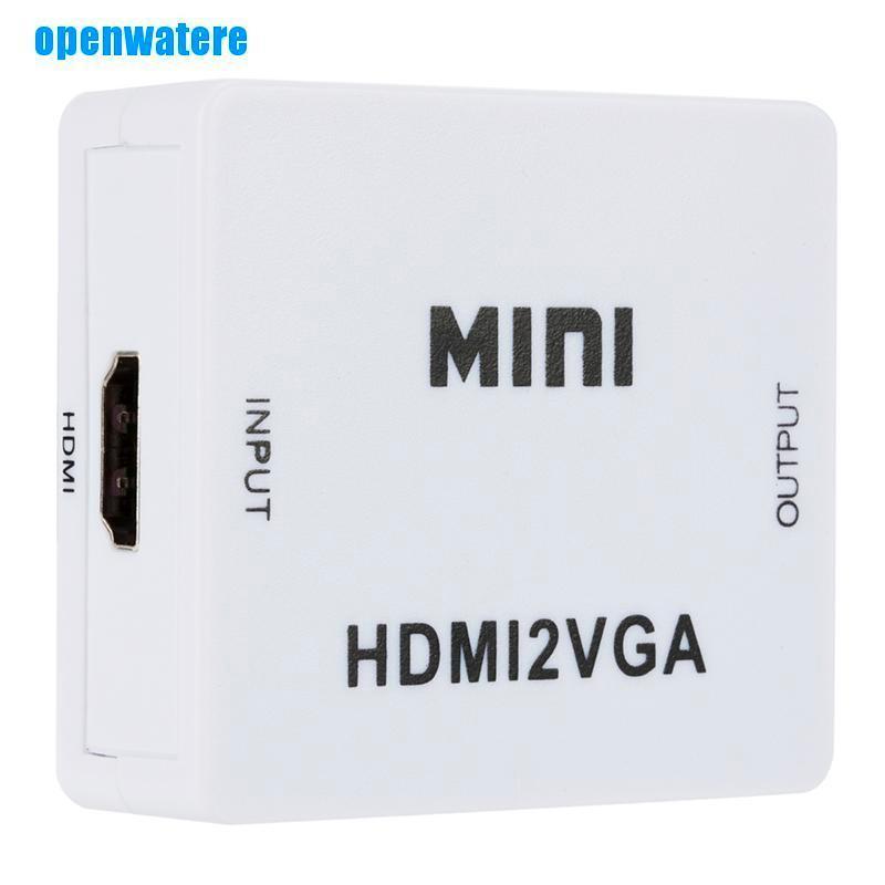 Bộ Chuyển Đổi Vga Sang Hdmi Full Hd 1080p Cho Pc Laptop Dvd Hdtv