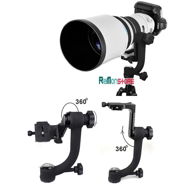 Đầu ball head gimbal tripod head BK-45 ống kính nặng