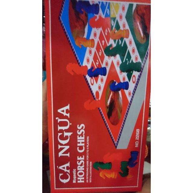 Cờ vua .cá ngựa nam châm to (35*35 cm)