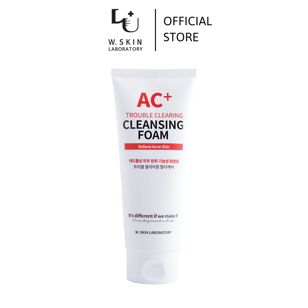 Sữa rửa mặt cho da mụn AC+ TROUBLE CLEARING CLEANSING FOAM