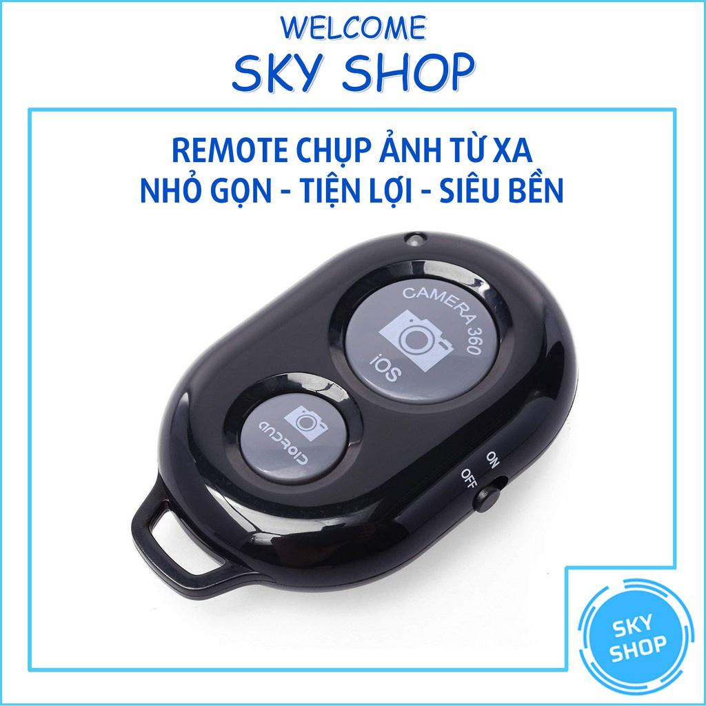 Nút Remote Shutter - Nút Bấm Bluetooth Điều Khiển Từ Xa Chụp Ảnh Tự Động Cho Smartphone