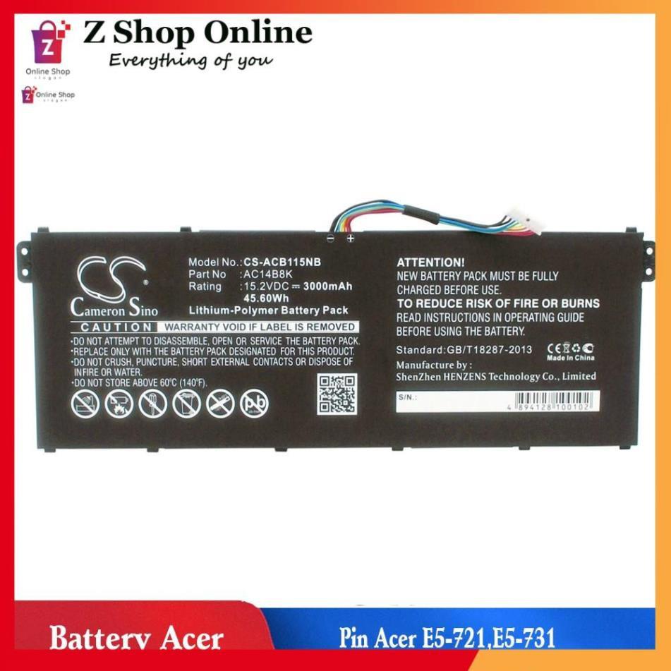 Pin Dùng Cho laptop Acer E5-721,E5-731