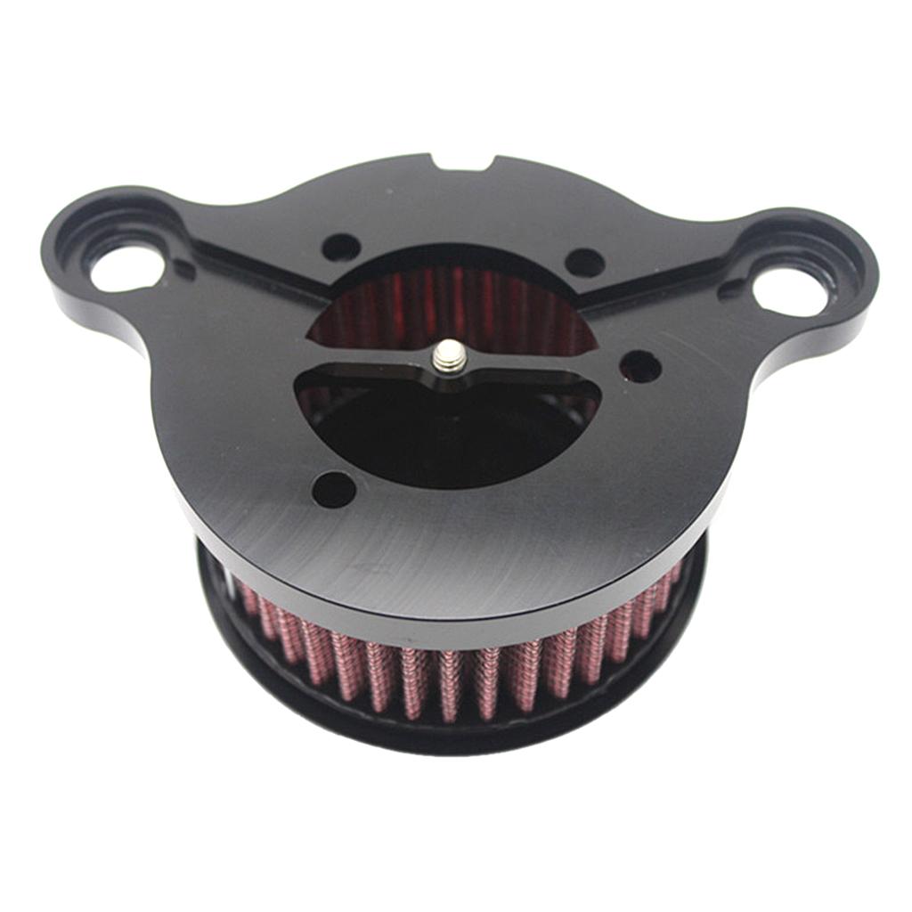 Retro Motorcycle Air Filter Fences for Harley-Davidson XL883 /1200 X48 Black