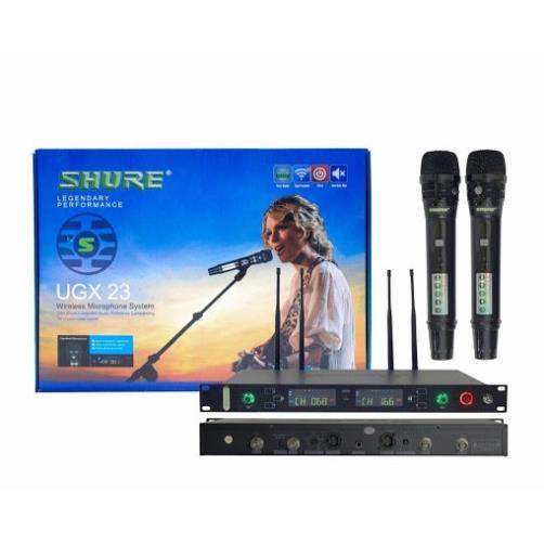 Micro karaoke không dây UGX 23 phiên bản 2020 hàng chuẩn 4 râu