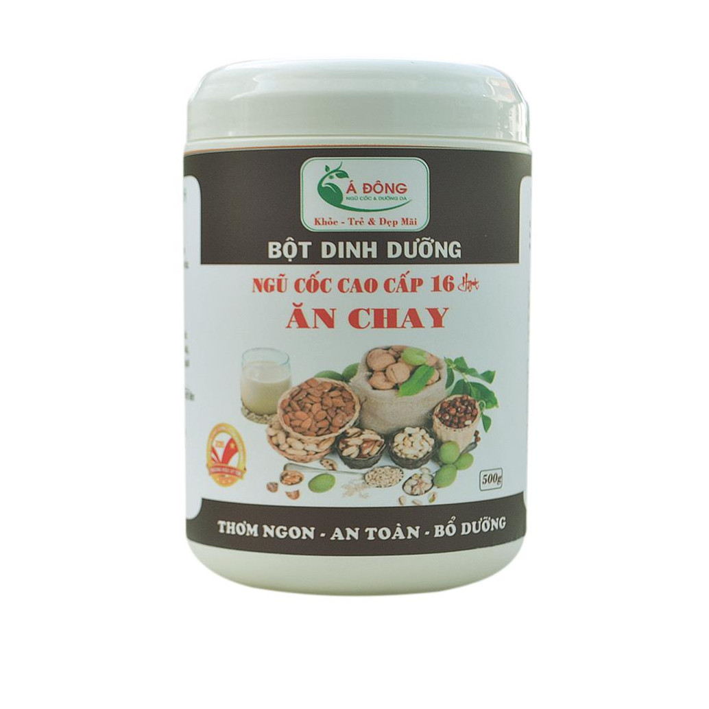 Bột Ngũ cốc 16 Hạt Cho Người Ăn Chay Cao Cấp - Á Đông (Hộp 500G)