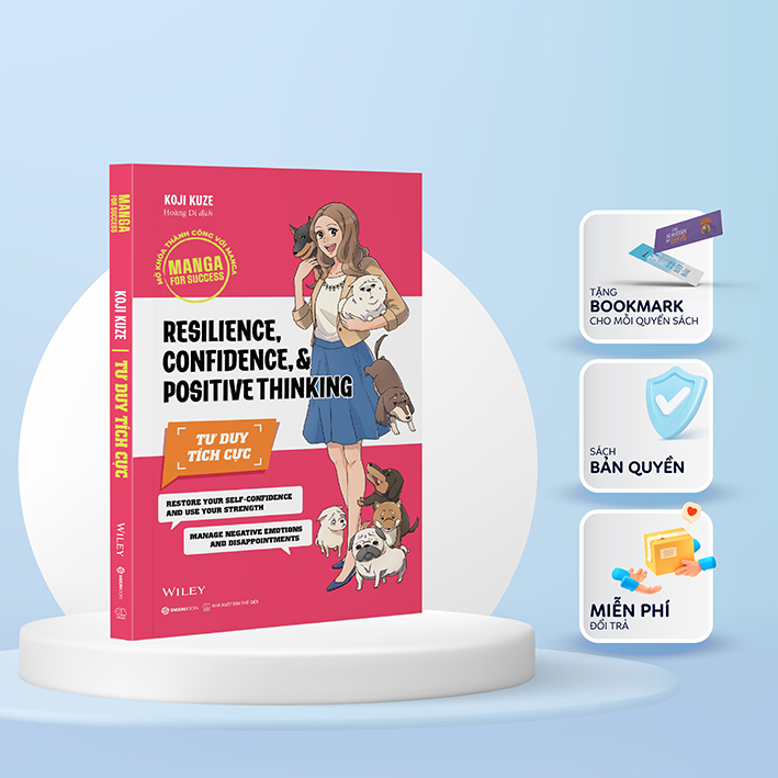 Bộ sách Manga for Success: Dẫn dắt đội nhóm, Xây dựng mối quan hệ, Tư duy tích cực