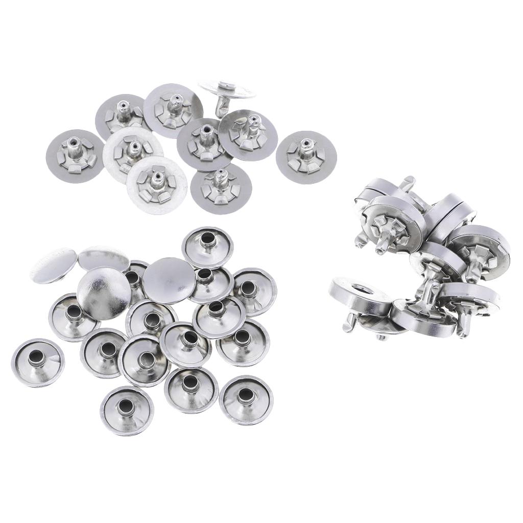 10 Bộ Nail Hai Mặt Nút Từ Tính Chốt Khóa Chốt