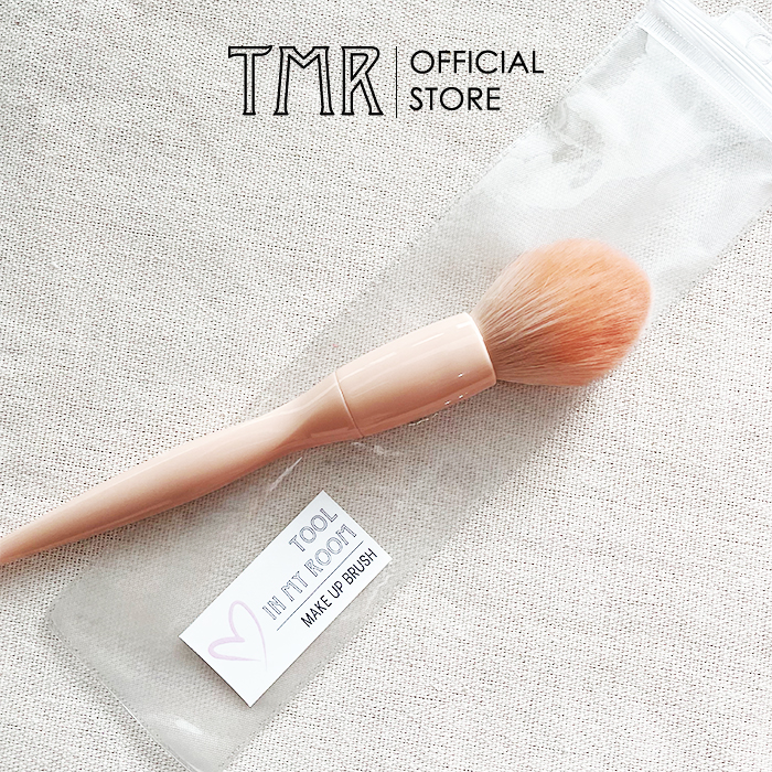 Cọ Tán Kem Nền Peach Foundation Brush TMR chính hãng, trợ thủ đắc lực cho lớp nền mỏng mịn, lông cọ mềm mượt cao cấp