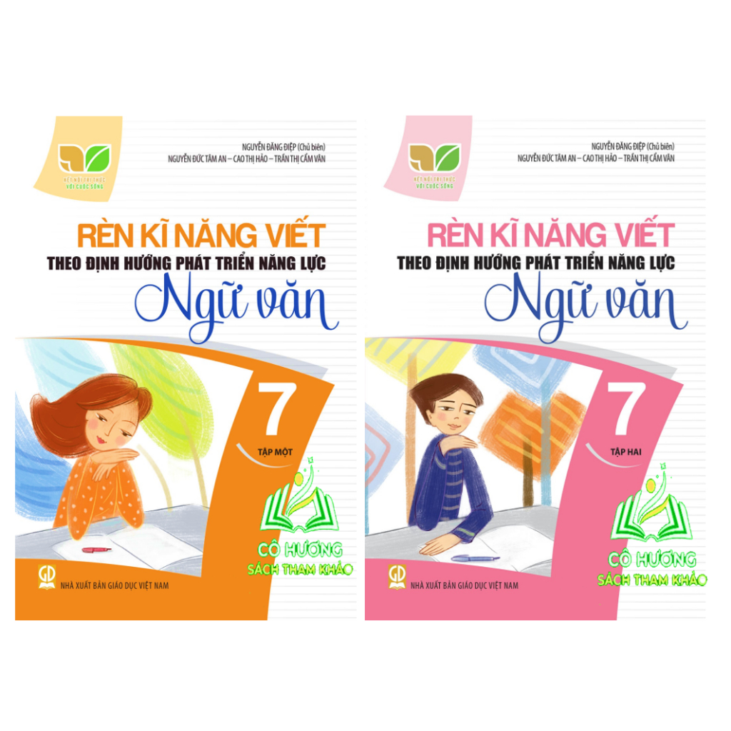 Sách - Combo Rèn kĩ năng viết theo định hướng phát triển năng lực ngữ văn 7 - tập 1 + 2 ( kết nối ) ( ĐN )