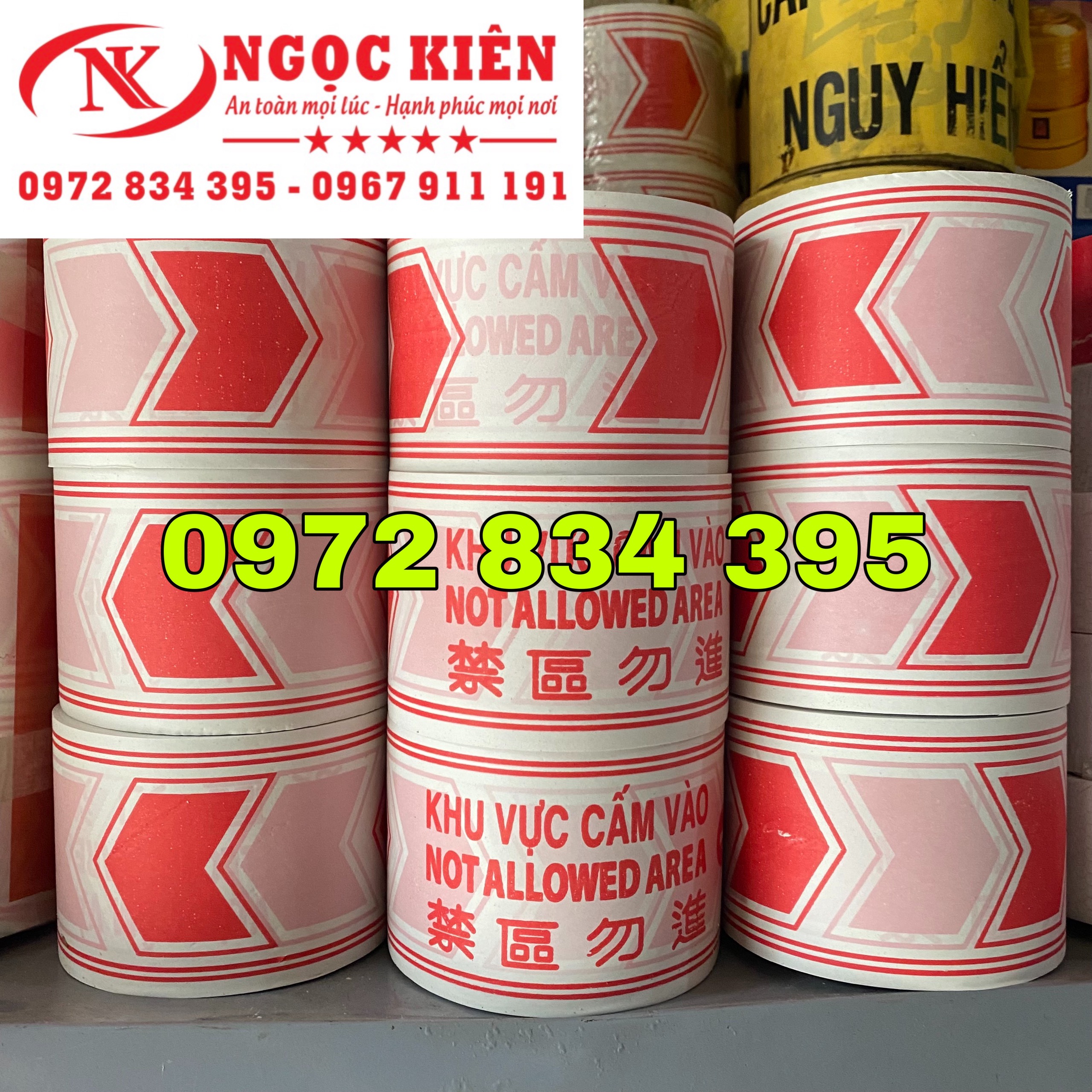 cuộn dây cảnh báo khu cực cấm vào -10 cuộn